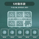 蘇十六樹脂耳釘養(yǎng)耳洞耳棒耳棍學(xué)生透明隱形簡約小巧防堵耳針女生耳飾品 5對隱形款【6格收納盒】