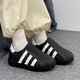 阿迪達斯 （adidas）三葉草男鞋女鞋 夏季新款Superstar一腳蹬貝殼頭板鞋休閑鞋 HQ8752 41