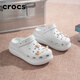 卡駱馳（crocs）洞洞鞋男女 經典泡芙Clog一腳蹬穿沙灘鞋涼拖鞋 207521-1NK M5W7