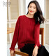 初申新年年會(huì )厚針織衫女絞花肌理下擺流蘇保暖毛衣上衣S144Z3009