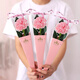 極度空間 永生花束生日禮物實(shí)用送女友伴手禮花束粉色康乃馨手捧花
