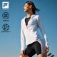 FILA 斐樂(lè )官方女裝外套2025夏新款健身輕薄運動(dòng)涼感防曬衣女UPF500+ 玉石白-WT L 170/88A/L
