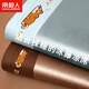 南極人（NanJiren）夏天藤席涼席冰絲席a類(lèi)嬰兒家用冰絲涼席1.5x2米宿舍單人夏涼席子【床席款】趴趴狗-金色-雙面冰藤席三件套/1.5m涼席+枕套*2