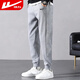 回力運動(dòng)褲男春秋季潮流跑步健身褲寬松百搭束腳褲男休閑衛褲子男