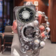 福順奢白鹿同款適用華為mate70pro+手機(jī)殼60磁吸支架50pro高級感帶手鏈meta40閃粉花朵保護(hù)套防摔女款 氣囊【電鍍銀閃粉白花】閃粉磁吸支架+手鏈 華為 Mate 70 Pro