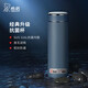 希諾（HEENOOR）抗菌保溫杯316L不銹鋼茶杯帶濾網(wǎng)車(chē)載水杯XN-9606K深灰色 480mL