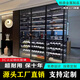 全鋁玻璃酒柜 定制不銹鋼柜展示柜簡約現(xiàn)代餐邊柜輕奢隔斷柜金屬 非標(biāo)準(zhǔn)尺寸按需定制