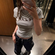 沂懿灰色短袖女純棉t恤正肩2025年新款夏季緊身辣妹上衣韓版顯瘦百搭 臘腸小狗短袖【灰色】不含項(xiàng)鏈 M 【建議90-105斤】