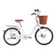 喜德盛（xds） 云朵 通勤自行車(chē)通勤車(chē)自行車(chē)成人通勤車(chē)自行車(chē)女士自行車(chē)單車(chē) 22寸白/咖啡|單速+鋁架+禮包