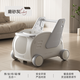康貝星（KINGBEIXING）嬰兒學(xué)步車手推車多功能寶寶學(xué)走路收納車周歲玩具禮物 灰色|手推+收納+乘坐+牽引+餐盤