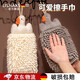 理沙星樹(shù)德國品質(zhì)兒童擦手巾掛式吸水加厚擦手巾抹手可愛(ài)衛生間廚房 灰色大鵝 1條 28x17cm