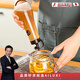 AILUKI日本進(jìn)口蜂蜜罐蜂蜜專用瓶分裝擠壓瓶子塑料便捷式方便倒家用神器 大號白色+大號棕色【省3元-日本