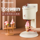 班尼兔冰淇淋機(jī)家用雪糕機(jī)全自動(dòng)臺(tái)式冰激凌機(jī)自制麥當(dāng)勞同款甜筒圣代機(jī)制冰 巧克力色-冰淇淋機(jī) 送冰淇淋粉+威化筒+量杯+硅膠鏟
