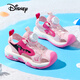 迪士尼（Disney）兒童涼鞋男女童戶(hù)外夏季涼拖鞋中大童透氣沙灘鞋 淡粉/玫紅 37碼
