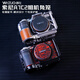 顏?zhàn)骙ANZUO 適用索尼a7c2相機(jī)兔籠A7CR金屬拓展保護(hù)框輕量化外框攝影攝像穩(wěn)定器豎拍a7c快裝板配 銀色A7C2單兔籠