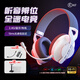 iKF V1頭戴式三模2.4g游戲耳機(jī)藍(lán)牙無(wú)線有線電競(jìng)耳機(jī)輕量化FPS電腦帶麥克風(fēng)超長(zhǎng)續(xù)航聽(tīng)聲辨位 經(jīng)典白