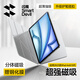 閃魔適用ipad air7/6保護套25/24款ipad11/10保護殼磁吸ipad pro2024保護殼Y型折疊保護套 【白色+鋼化膜】輕薄磁吸|橫豎支撐 【iPad Pro】2024款-11英寸