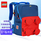 LEGO樂高兒童書包小學(xué)生1-5年級雙肩背包可調(diào)節(jié)減負(fù)雙隔層海軍藍(lán)20209