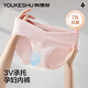 有棵樹(shù)孕婦內(nèi)褲早中晚期7A抗菌加長(zhǎng)加寬純棉襠月子低腰V型托腹大碼短褲