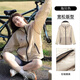 蕉下皇后防曬衣女2025新款夏季戶外輕薄透氣冰絲山系小個子防曬服 海貝色【升級款黑膠帽檐】 M 推薦115-135斤