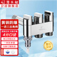 潛水艇（Submarine）一進(jìn)三出加長(zhǎng)角閥 黃銅四通洗衣機(jī)水龍頭三開關(guān)獨(dú)立三出水閥門 加長(zhǎng)三出閥(2個(gè)4分口+1個(gè)卡扣)