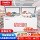 星星（XINGX）冷柜518冰柜商用大容量冷藏冷凍臥式單溫雪柜保鮮冷凍冰柜 【經(jīng)濟實(shí)用】700升丨-26度速凍