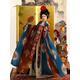 漢虞葵【極樂(lè )盛唐】唐制復原款原創(chuàng  )漢服女大袖衫齊胸顯瘦顯高春夏款 藍色套裝【送披帛】現貨 S