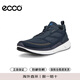 愛步（ECCO）男士時尚舒適休閑運動鞋830754 11415藍色 41 