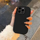 派欽簡約純色OPPOReno9/11Pro109876手機殼A97A96A72A58XA57A3A2軟K11 小胖墩黑色【單殼】 選擇正確型號下單