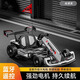 熊巖卡丁車成人可坐高端兒童卡丁漂移賽車四輪電動汽車F1寶寶玩具 【烤漆灰】建議3歲以上 靜音電機-連桿轉(zhuǎn)向-加強金屬底盤