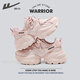 回力（Warrior）官方老爹鞋女鞋夏季新款網(wǎng)面透氣時(shí)尚百搭厚底增高運動(dòng)鞋子女款