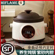 miflame紫砂鍋電燉鍋燉湯盅煲湯鍋全自動(dòng)電燉砂鍋嬰兒粥家用直燉大容量寶寶輔食鍋多功能養生燕窩小型 紫砂升級版 6L 5-8人