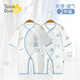翹腳鴨（Tiptoe Duck） 嬰兒衣服夏季薄款新生兒連體衣寶寶內(nèi)衣貼身睡衣 電視兔2件 52cm