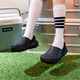 卡駱馳（crocs）洞洞鞋男女鞋波波Clog一腳蹬穿休閑沙灘鞋涼拖鞋207937-001 M8W10