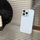 福順奢金屬鏡框液態(tài)硅膠適用蘋(píng)果16pro手機殼iphone15promax小眾14pro簡(jiǎn)約純色13pm新款女防摔12男高級感 遠峰藍-硅膠金屬款 iPhone 16 Pro Max