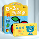 BANGSON 0-3歲涂色書+12色油畫棒寶寶安靜書嬰幼兒童生日禮物