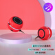 雅韻仕 直插式小音箱手機電腦通用擴音器音響迷你外接揚聲器外放喇叭便攜筆記本ipad平板大聲音播放 活力紅（充電款）+Type-C轉(zhuǎn)接頭