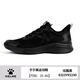 KELME卡爾美跑步鞋男鞋夏季新款網(wǎng)面透氣休閑鞋輕便軟底運動(dòng)鞋女 暗夜黑 44
