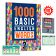 進(jìn)口原版新版1000 2000 4000詞Basic English Words 1/2/3/4級全套KET核心詞匯教材 劍橋少兒YLE備考基礎英語(yǔ)小學(xué)英語(yǔ)單詞適用詞典 1000詞第二冊