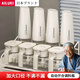 AILUKI日本調料瓶調味罐油壺廚房家用高端分裝瓶醬油罐醋調料盒用品專用 【旗艦款9件套】