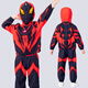 ULTRAMAN奧特曼衣服男童加絨加厚發(fā)光冬裝兒童賽羅男孩冬季套裝蜘蛛俠童裝 【貝利亞】（發(fā)光眼鏡胸燈） 130 【建議身高120-130cm】