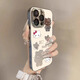 YNPO適用蘋果16pro max手機殼新款iphone16pro電鍍保護套高級感15plus女款奢華14pm潮牌13/12 鏤空星-心kt貓 【銀色電鍍鏡面】 iPhone 16 Pro Max