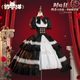 初獸貓 現貨 約會(huì )大作戰 時(shí)崎狂三cos服 華麗款cosplay洋裝女裝 cos服 S