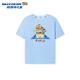 Skechers斯凱奇哆啦A夢(mèng)聯(lián)名款 男女童夏季透氣限定短袖L325K083