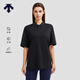 迪桑特（DESCENTE） 迪桑特ESSENTIAL系列男女同款短袖POLO衫夏季新品 BK-黑色 L (175/96A)