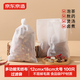 京東京造 一次性無紡布過濾袋 鹵料包煲湯煎藥茶包袋 12*18cm【100只】