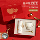 瓷許CIXU高顏值保溫杯女士茶水分離杯高檔實(shí)用三八婦女節(jié)禮物生日隨行送禮 鈴蘭白-心動(dòng)禮盒【純鈦內(nèi)膽】