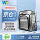 防靜電PVC無塵包工具包潔凈室無塵車間防水透明斜挎包單雙肩背包 17寸 全PVC雙肩包