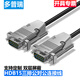 多普瑞HDB15針連接線(xiàn)3三排DB15芯數據線(xiàn)公對母對母公對公15針串口線(xiàn) 【HDB15芯】公對公連接線(xiàn) 1米