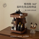 北歐國(guó)度化妝品收納盒高級(jí)感大容量桌面梳妝臺(tái)香水護(hù)膚品旋轉(zhuǎn)置物架禮物 